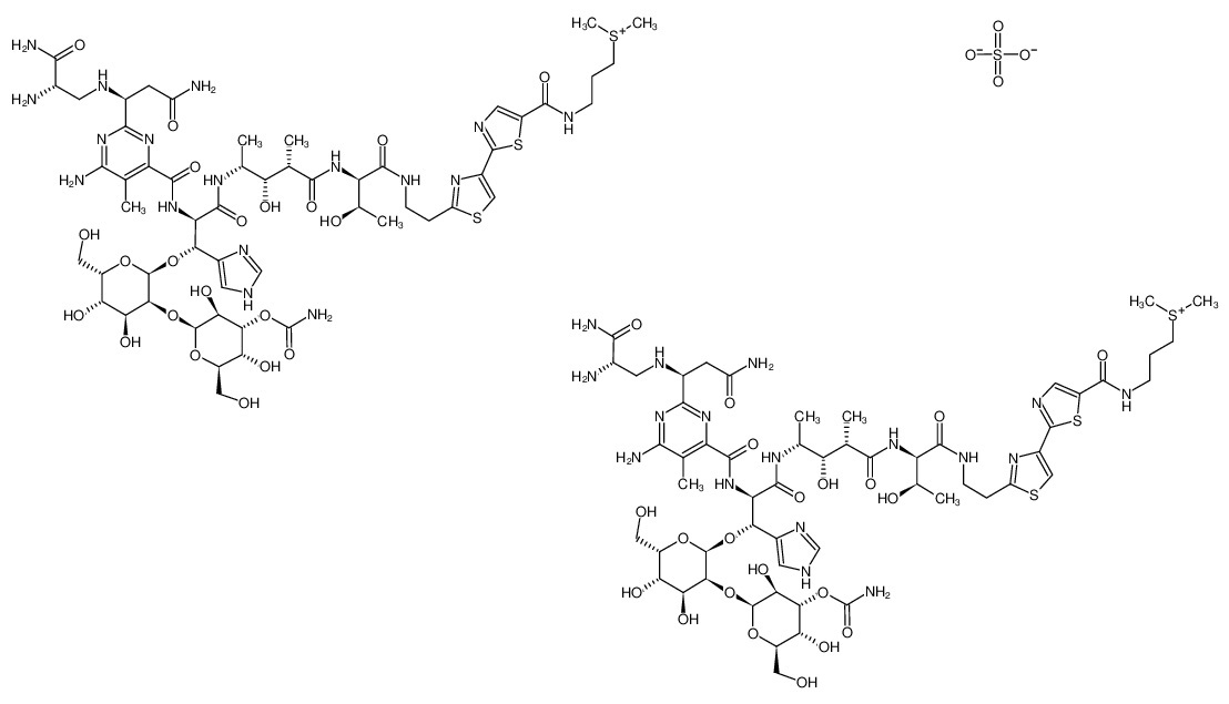 Bleomycin sulphate (S.verticillus)