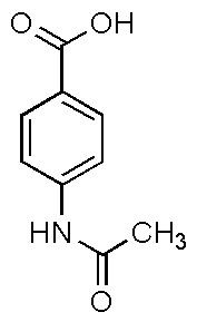 4-Acetamidobenzoic acid, 95%