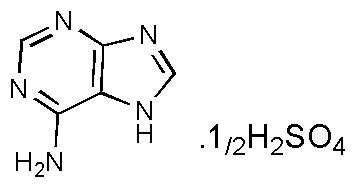 Adenine hemisulfate salt, 98%