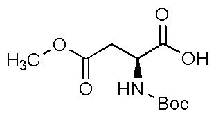 Boc-L-aspartic acid 4-methyl ester, 97%