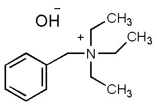 Benzyltriethylammonium hydroxide, 40%  in water