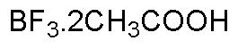 Boron trifluoride acetic acid complex