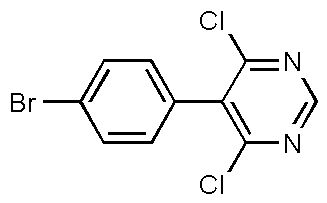5-(4-Bromophenyl)-4,6-dichloropyrimidine, 97%