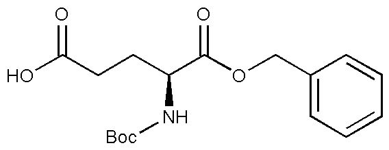 Boc-L-glutamic acid 1-benzyl ester, 97%