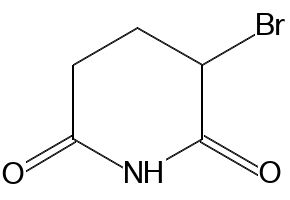 3-Bromopiperidine-2,6-dione, 97%
