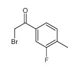 2-Bromo-1-(3-fluoro-4-methylphenyl)ethanone, 95%