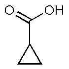 Cyclopropanecarboxylic acid, 96%