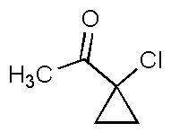 1-(1-Chlorocyclopropyl)ethan-1-one, 96%