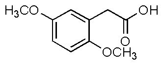 (2,5-Dimethoxyphenyl)acetic acid, 99% (Custom work)