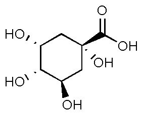 D-(-)-Quinic acid, 98%