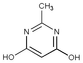 4,6-Dihydroxy-2-methylpyrimidine, 98%