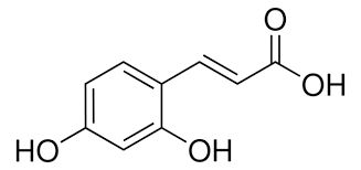 3-(2,4-Dihydroxyphenyl)acrylic acid, 95%