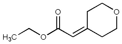 Ethyl (tetrahydropyran-4-ylidene)acetate, 97%