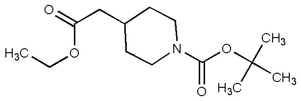 Ethyl N-Boc-piperidine-4-acetate, 96%