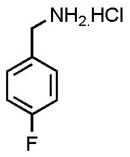 4-Fluorobenzylamine hydrochloride, 95% (Custom work)