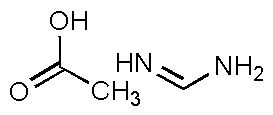 Formamidine acetate, 95% (Custom work)