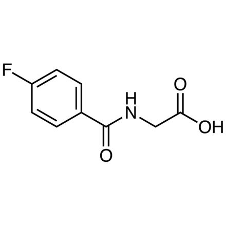 2-(4-Fluorobenzamido)acetic acid, 95%