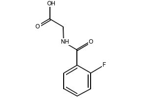 2-(2-Fluorobenzamido)acetic acid, 95%