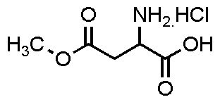 DL-Aspartic acid -beta-methyl ester hydrochloride, 97% (Custom work)