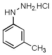 3-Methylphenylhydrazine hydrochloride, 97% (Custom work)