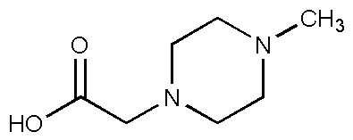 4-Methyl-1-piperazine acetic acid, 95%