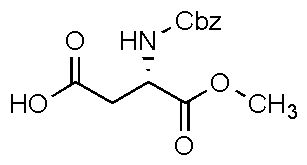 N-Cbz-L-aspartic acid a-methyl ester, 95%