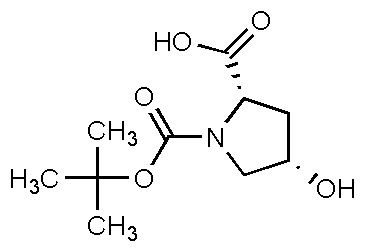 N-Boc-cis-4-hydroxy-L-proline, 97% (Custom work)