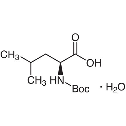 N-Boc-L-leucine Monohydrate, 95%