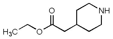2-(Piperidin-4-yl)-acetic acid ethyl ester, 98% (Custom work)