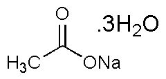 Sodium acetate trihydrate, 98%