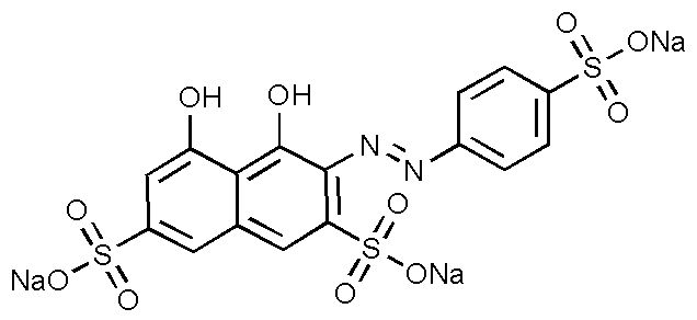 Sulfanilic acid azochromotrop