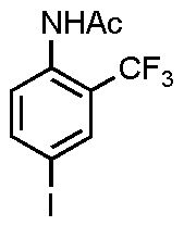 2-(Trifluoromethyl)-4-iodoacetanilide, 95% (Custom work)