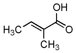 trans-2,3-Dimethylacrylic acid, 98%